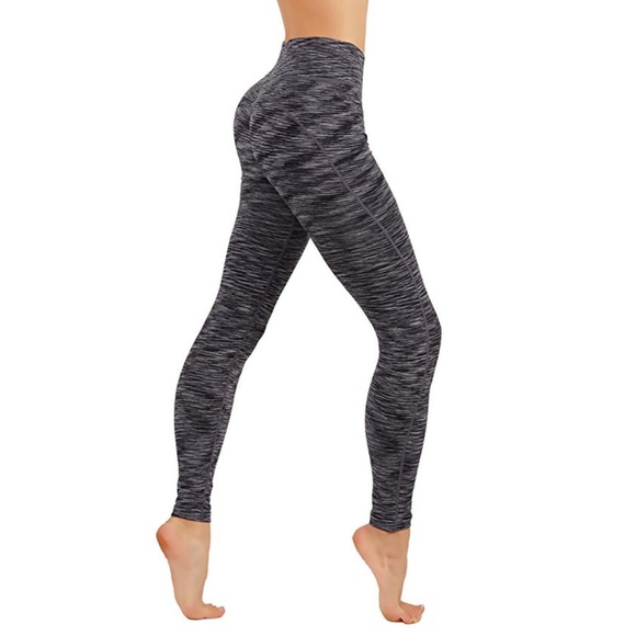 Pants - Yoga Power Flex Dry-Fit Pants Workout Two Tone